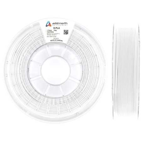 E PLA Blanc arctique 1.75mm 750g