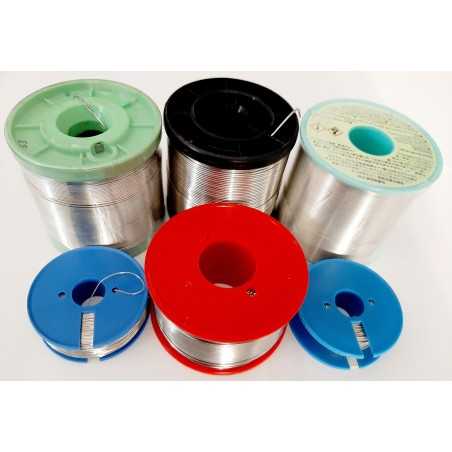 ESO63 Soudure Sn62Pb36Ag2 Ø0.3mm 100g flux CR2